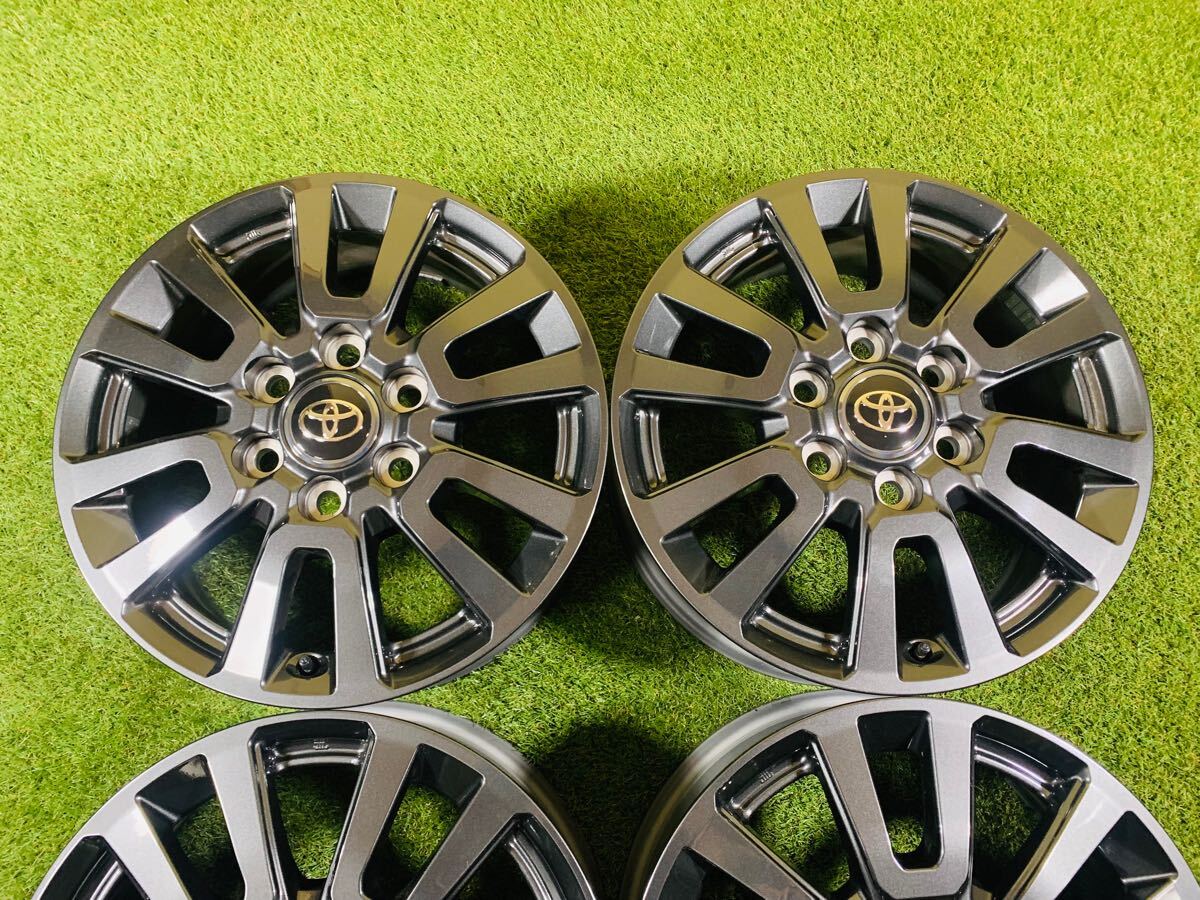 新車外し】トヨタ ランクル250 GX 純正ホイール 7J 18インチ 6H 新車外し】トヨタ ランクル250 GX 純正ホイール 7J 18インチ 6H