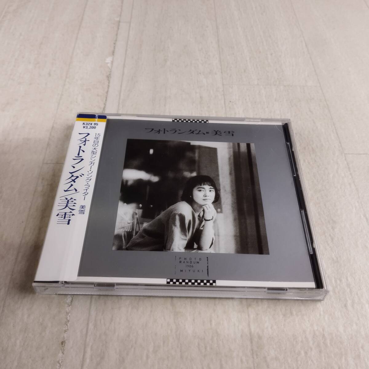 1JC8 CD 美雪 フォトランダム シール帯付き