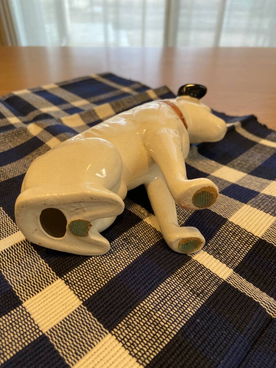 中古 Victor 置物 ビクター犬 昭和レトロ ニッパー 陶器 犬 仕込も 中古 Victor 置物 ビクター犬 昭和レトロ ニッパー 陶器 犬 仕込も