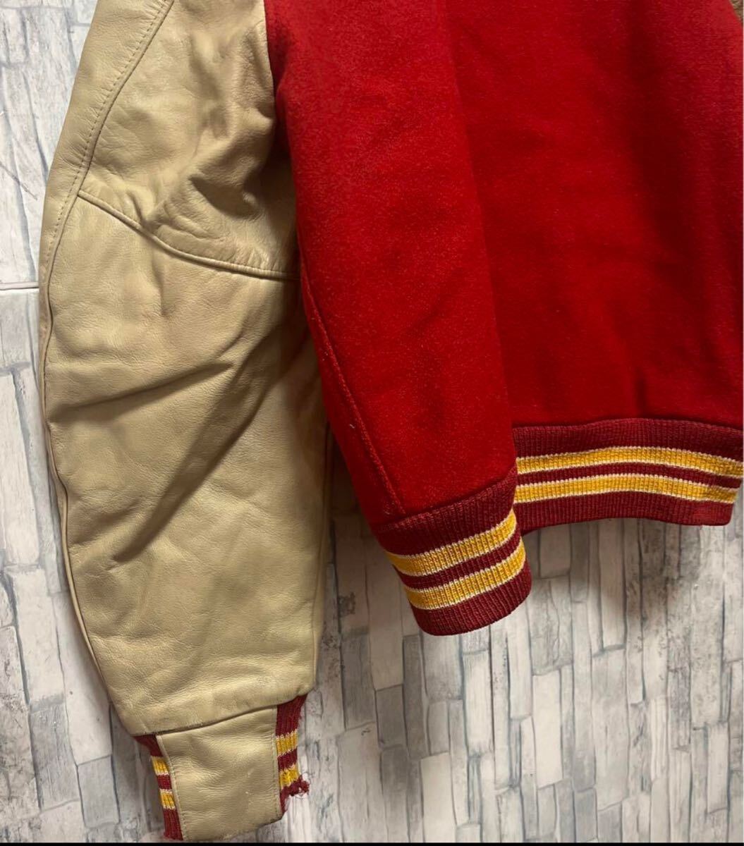 Golden Bear ゴールデンベア ウール スタジャン ブルゾン Golden Bear ゴールデンベア ウール スタジャン ブルゾン