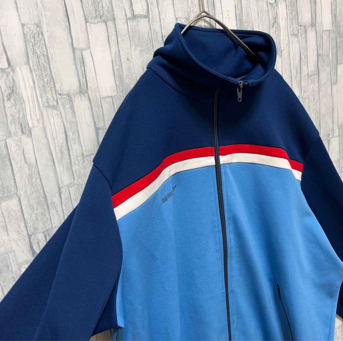 adidas オールド アディダス ジャージ 上 トラックジャケット adidas オールド アディダス ジャージ 上 トラックジャケット