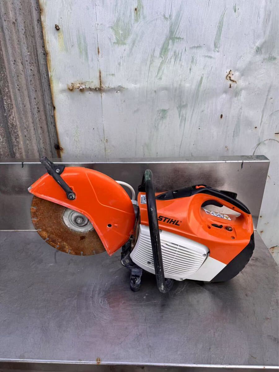 エンジンカッター STIHL TS420 混合ガソリン 2020年製 Φ350mm 軽量 スチール 建設機械　即使用可能　中古現状品