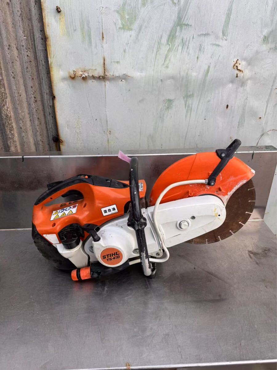 エンジンカッター STIHL TS420 混合ガソリン 2020年製 Φ350mm エンジンカッター STIHL TS420 混合ガソリン 2020年製 Φ350mm