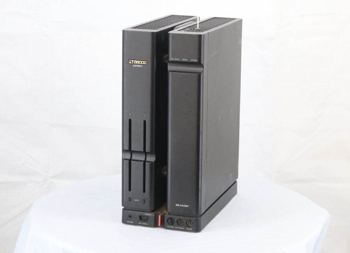 SHARP X68000 EXPERTII CZ-603C-BK 本体のみ SHARP X68000 EXPERT CZ-603C-BK 本体 シャープ ジャンク【20