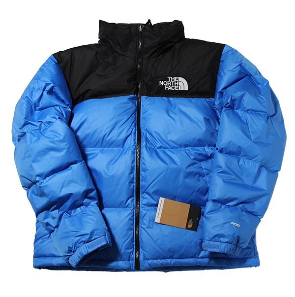 THE NORTH FACE (ザ ノースフェイス) US ダウンジャケット 1996 NUPTSE JACKET Super Sonic Blue ブルー (NF0A3C8D) (M)
