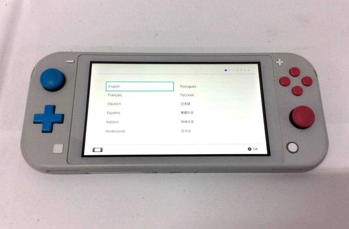 【GM6168/60/0】故障品★ジャンク★Nintendo Switch Lite 本体★ザシアン・ザマゼンタ★ポケモン★ニンテンドースイッチライト★任天堂★