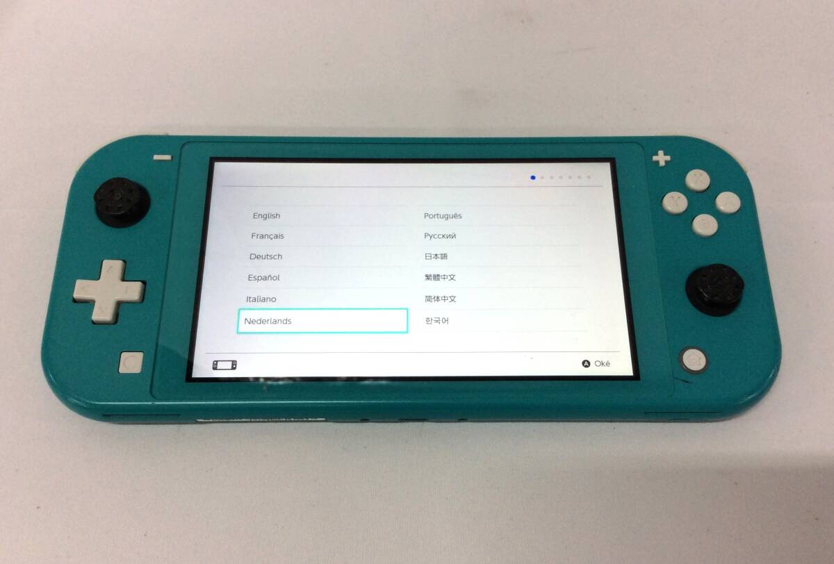 【GM6169/60/0】故障品★ジャンク★Nintendo Switch Lite★ターコイズ★ニンテンドースイッチライト★本体★ゲーム機★任天堂★