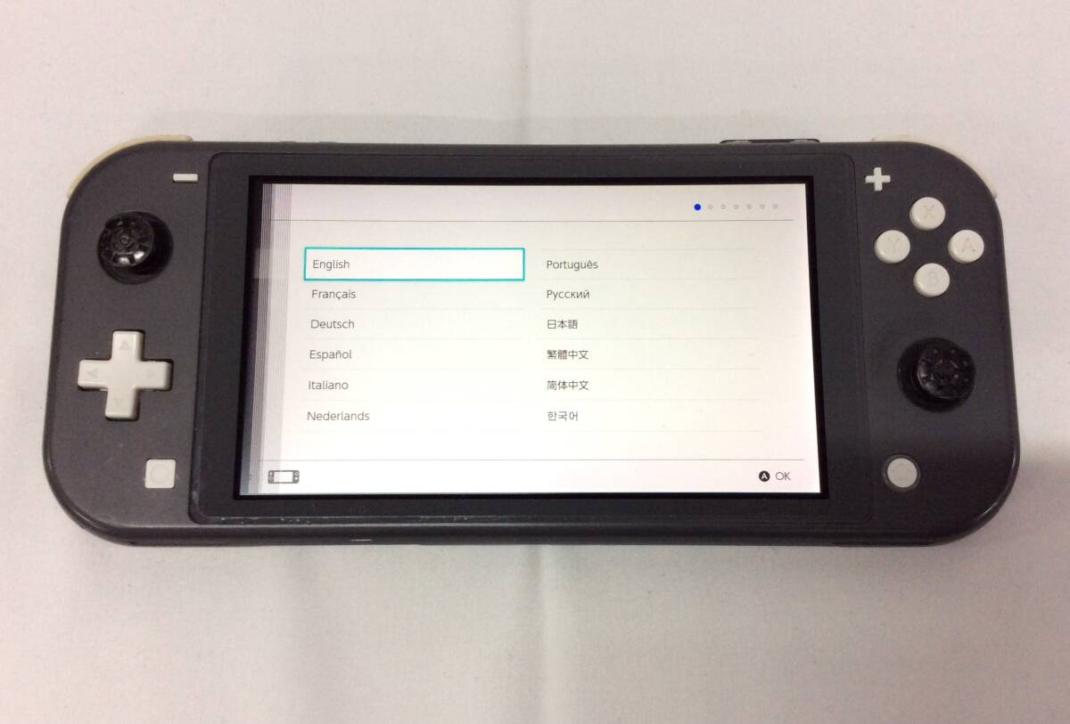 【GM6171/60/0】故障品★ジャンク★Nintendo Switch Lite★グレー★ニンテンドースイッチライト★本体★ゲーム機★任天堂★
