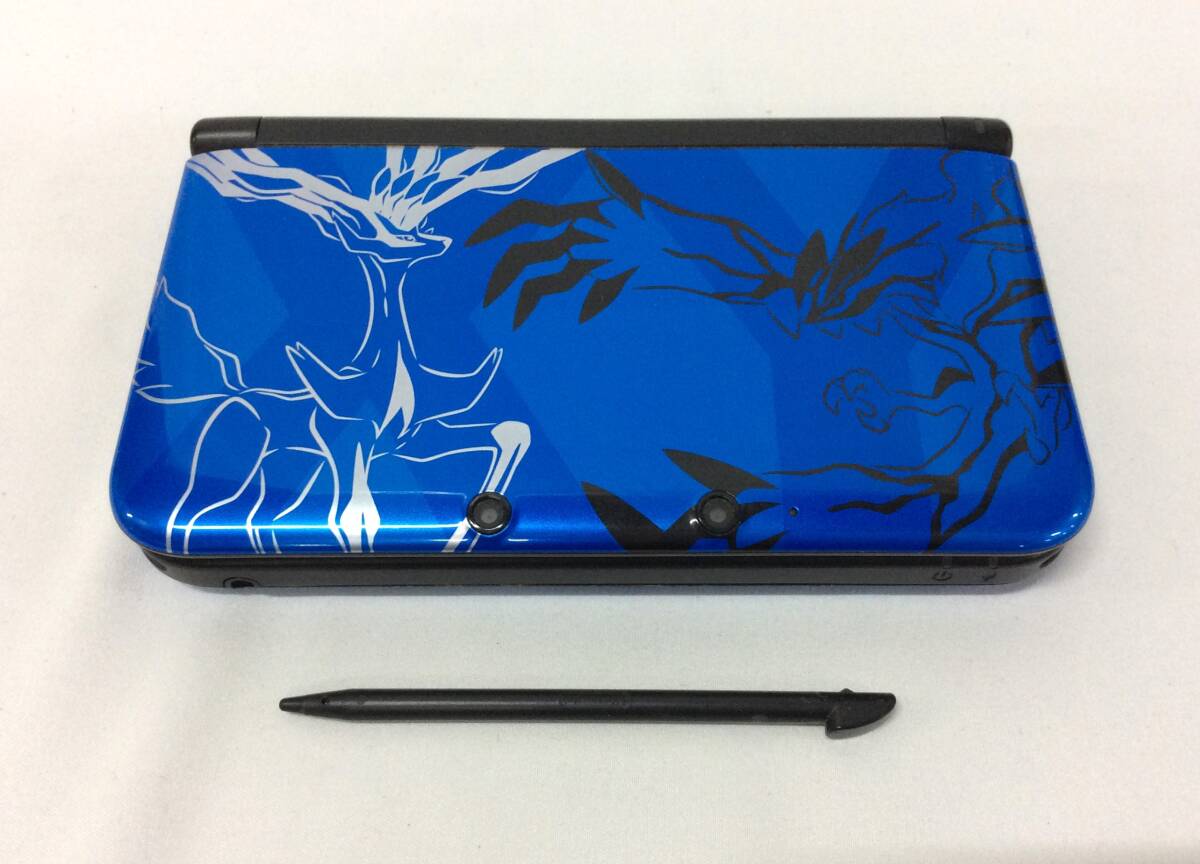 専門店では 【GM6132/60/0】動作確認済★ニンテンドー3DS LL 本体 ポケットモンスター Xパック ゼルネアス・イベルタル ブルー★ポケモン★ゲーム機★ ニンテンドー3DS LL本体
