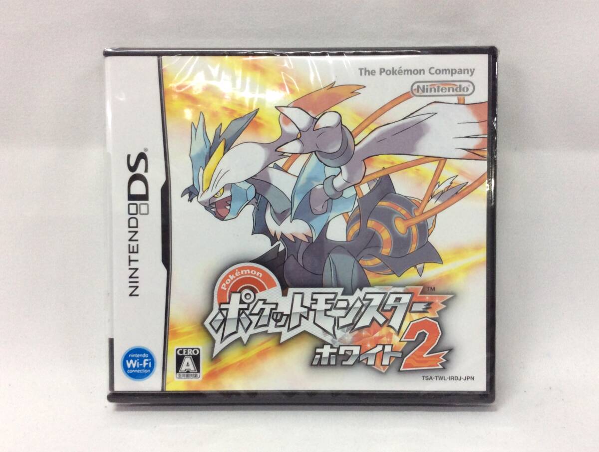 【GM6182/60/0】新品未開封★DSソフト★ポケットモンスター ホワイト2★ポケモン★Pokemon★ニンテンドー★任天堂★Nintendo★ブラック★