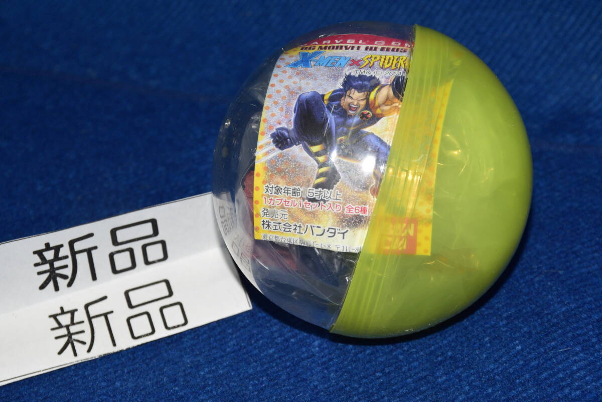 012106/當(dāng)時(shí)物/カプセル未開封/新品/ベノム/X-MEN SPIDERMAN Xメン スパイダーマン/BANDAIバンダイ/MARVEL COMICSマーベル/ガチャ