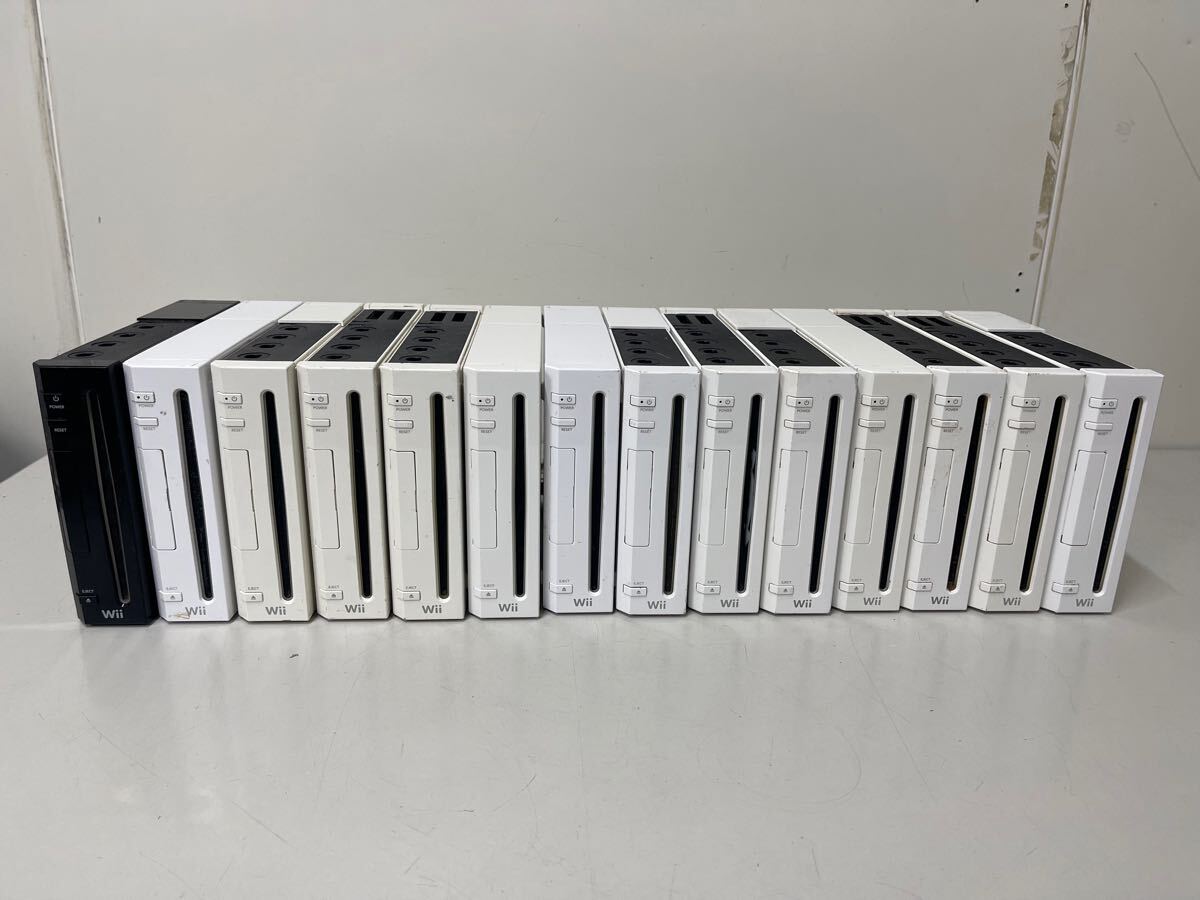【送料無料】 Wii 任天堂 B402 - Yahoo!オークション 本体 大量 シロ RVL-001 Wii本体