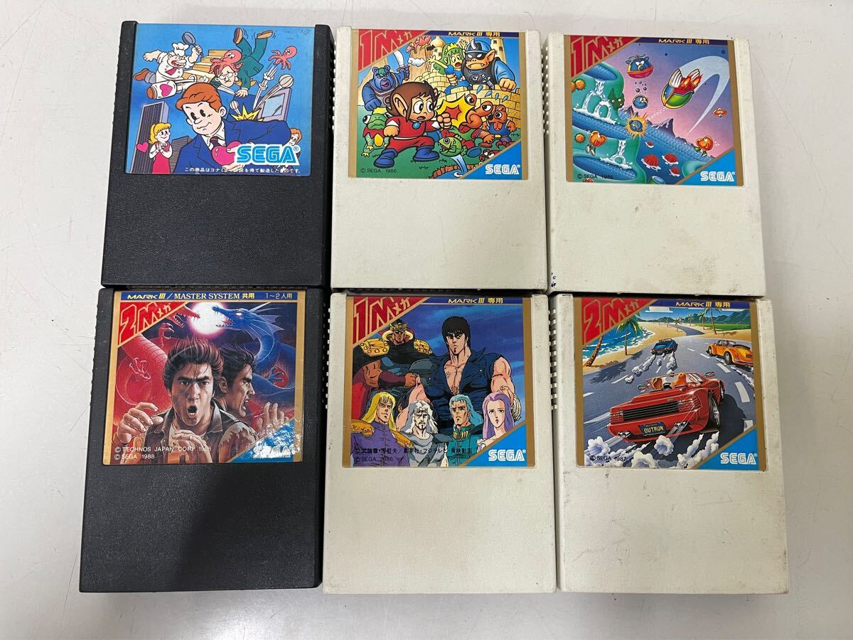 【完売】 SEGA B417 - Yahoo!オークション セガ まとめ MARK3ソフト6本 マークIII