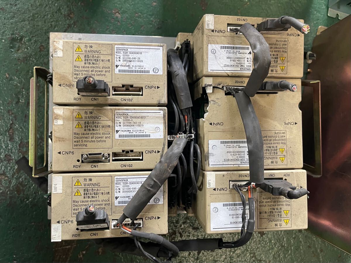 ⑥ 中古 Yaskawa CPS-520F JZRCR-NTU02-1 SRDA- COA12A01A-E ⑥ 中古 Yaskawa CPS-520F JZRCR-NTU02-1 SRDA- COA12A01A-E