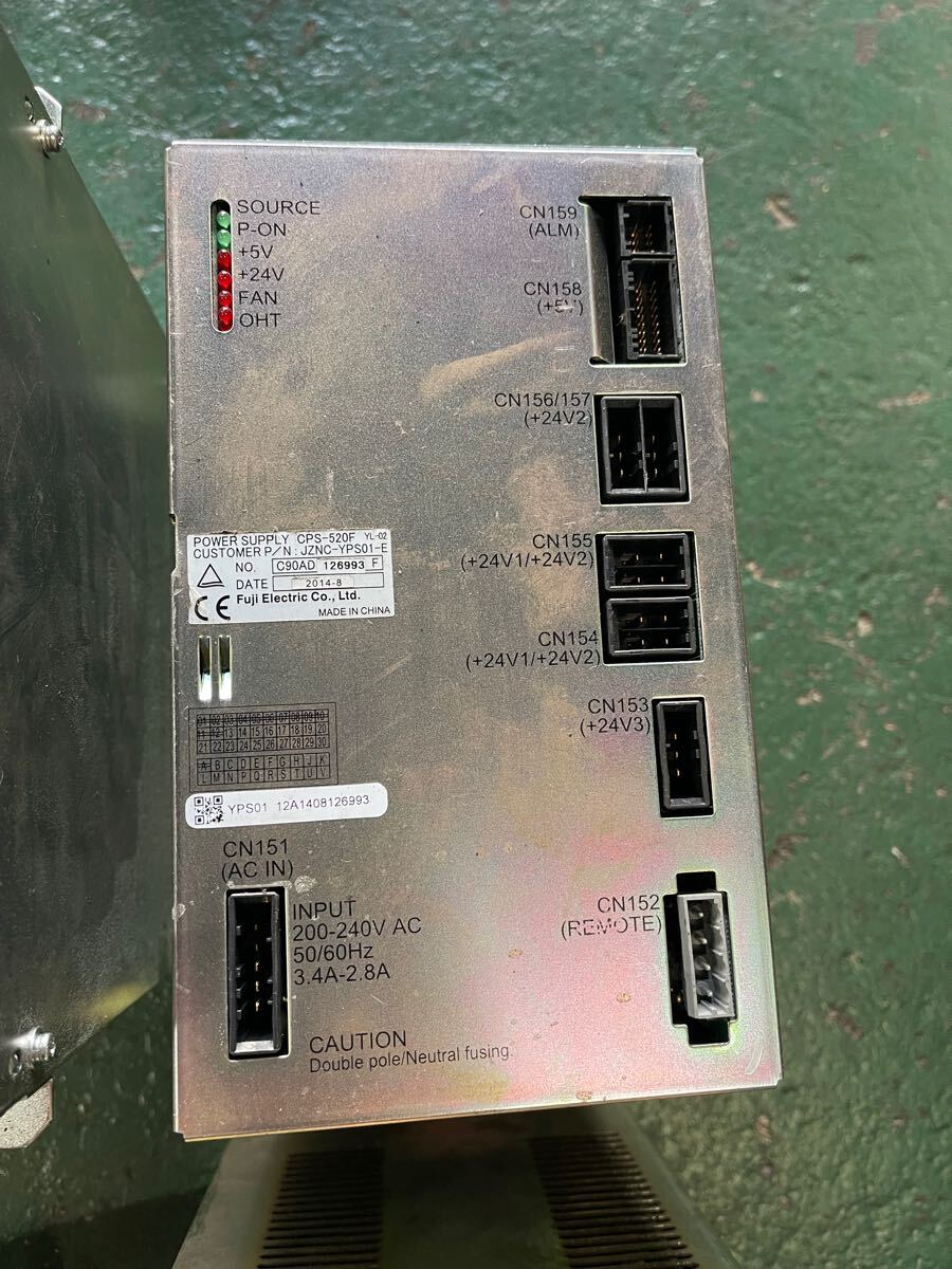 ⑥ 中古 Yaskawa CPS-520F JZRCR-NTU02-1 SRDA- COA12A01A-E ⑥ 中古 Yaskawa CPS-520F JZRCR-NTU02-1 SRDA- COA12A01A-E
