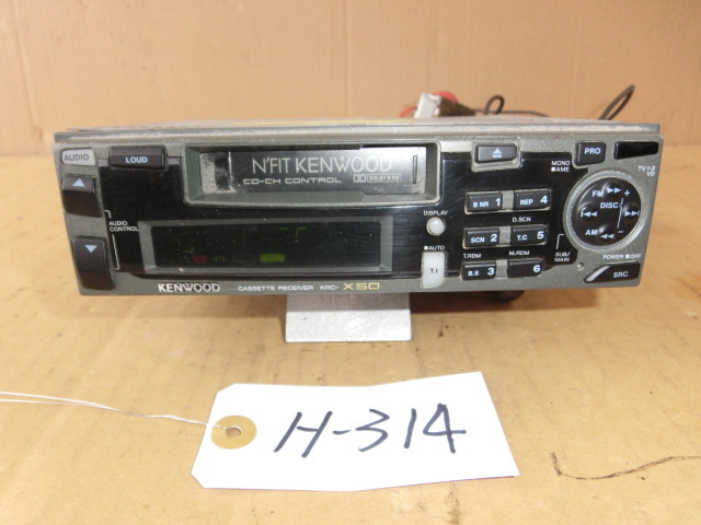 KP-775-2 ☆当時物・KENWOOD ケンウッド CASSETTE RECEVER KRC-X50/N_画像2