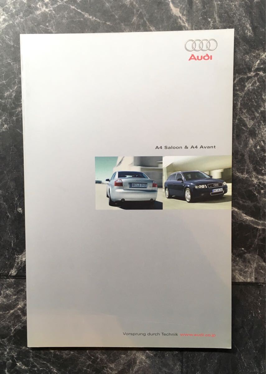 Audi■A4サルーン＆A4アバント　2004年カタログ《USED》