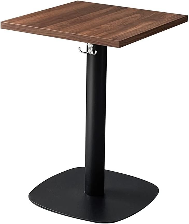 【中古】業務用 レストランテーブル カフェ 2人掛け ダークウォルナット 500×500 高700 組立式 角丸ベース 送料D RTB-5050 中古 240918001