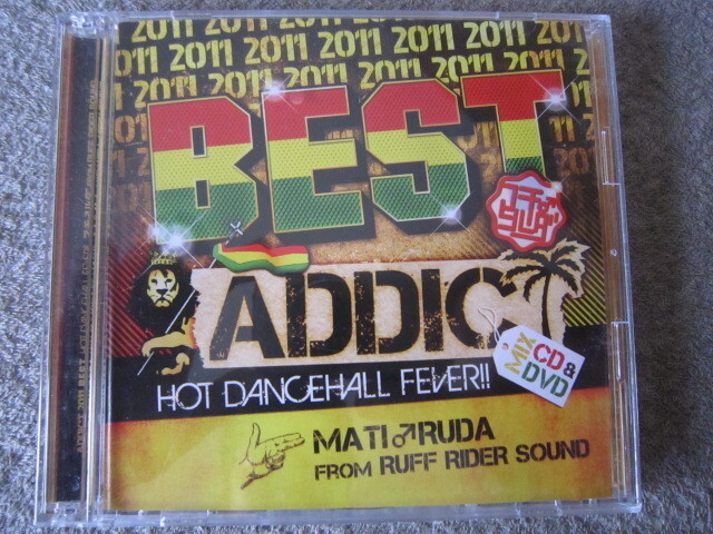 CD1391-DJマチルダ　ADDICT 2011 BEST HOT DANCEHALL FEVER CD+DVD