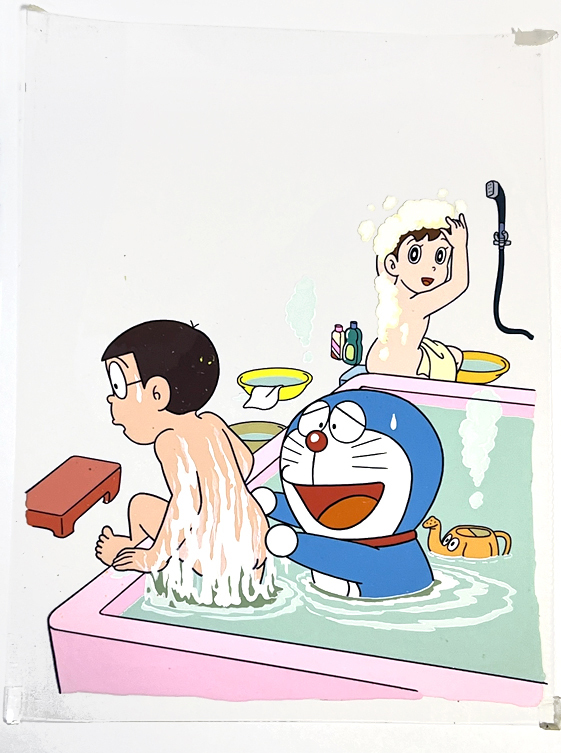Yahoo!オークション - ドラえもん 版権セル画 お風呂 のび太くん Yahoo!オークション - ドラえもん 版権セル画 お風呂 のび太くん