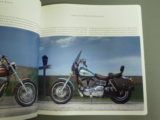 Harley Davidson 1995 MOTORCYCLE мотоцикл каталог проспект рекламная листовка новый товар не использовался #J20250101