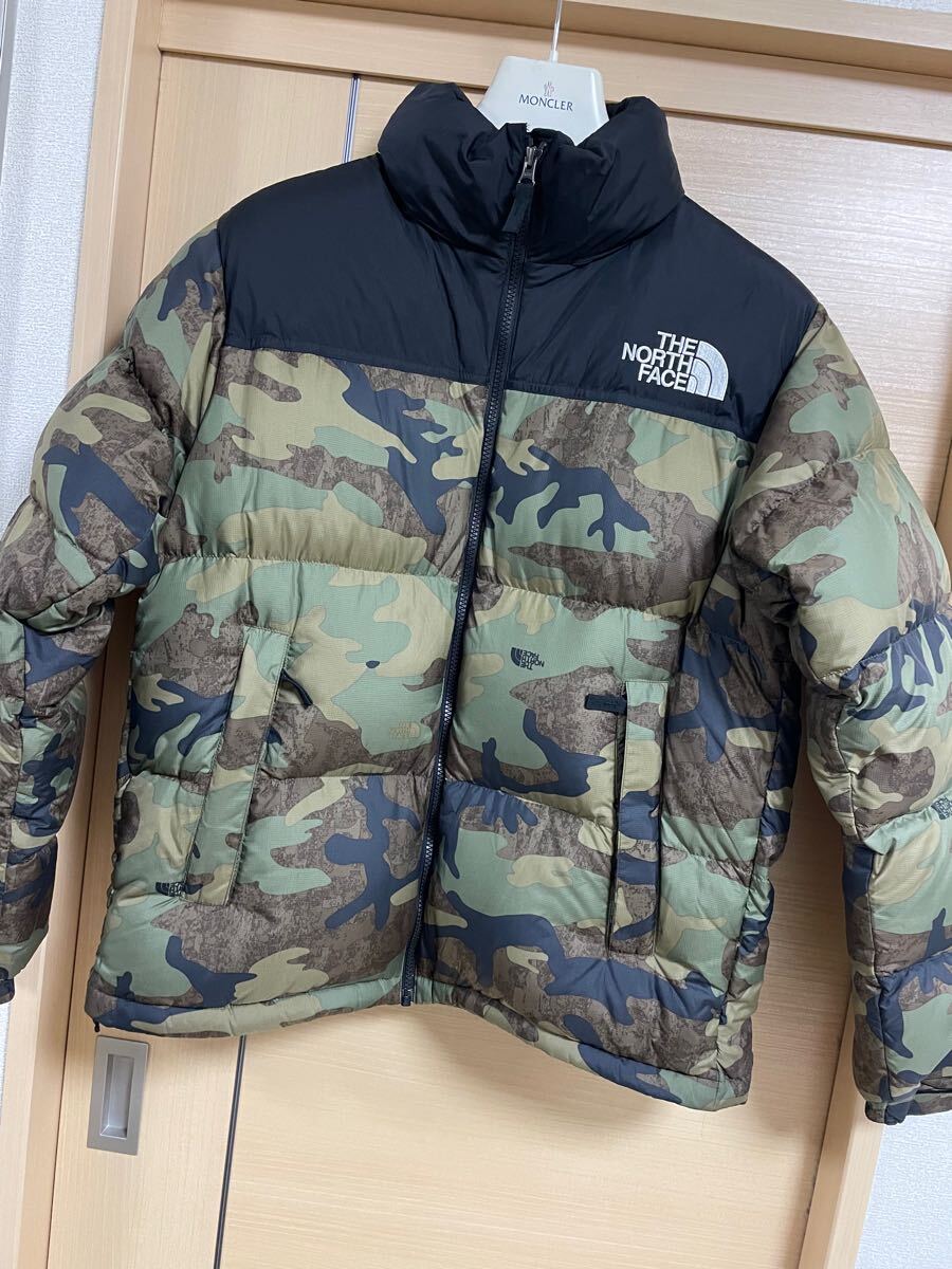 最終値下げ☆【超美品】ノースフェイスヌプシダウンジャケットND92336カモフラM