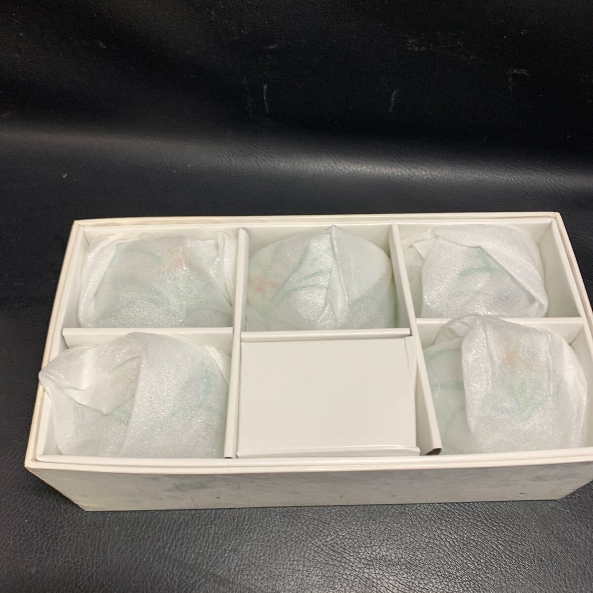 香蘭社 茶器 5客セット 冷茶グラス 未使用(香蘭社)|売買された 香蘭社 茶器 5客セット 冷茶グラス 未使用(香蘭社)|売買された