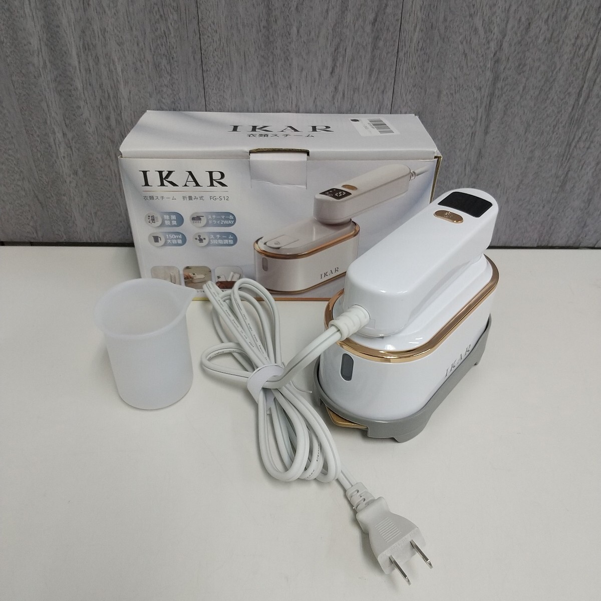 y012202m アイロン スチームアイロン 衣類スチーマー ハンガーにかけたまま ドライアイロン シワ伸ばし 3段階スチーム量調(diào)節(jié) 