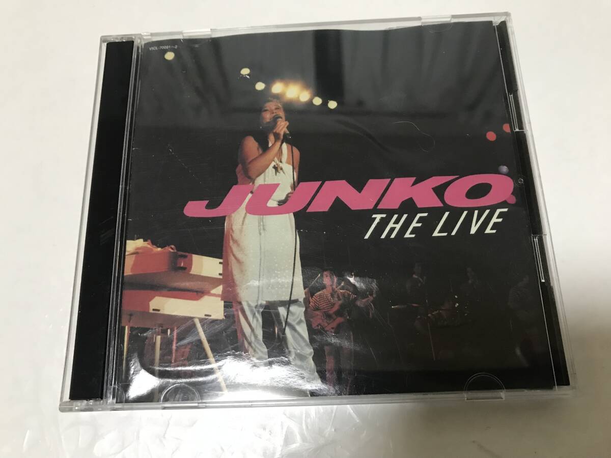 CD　八神純子　JUNKO THE LIVE