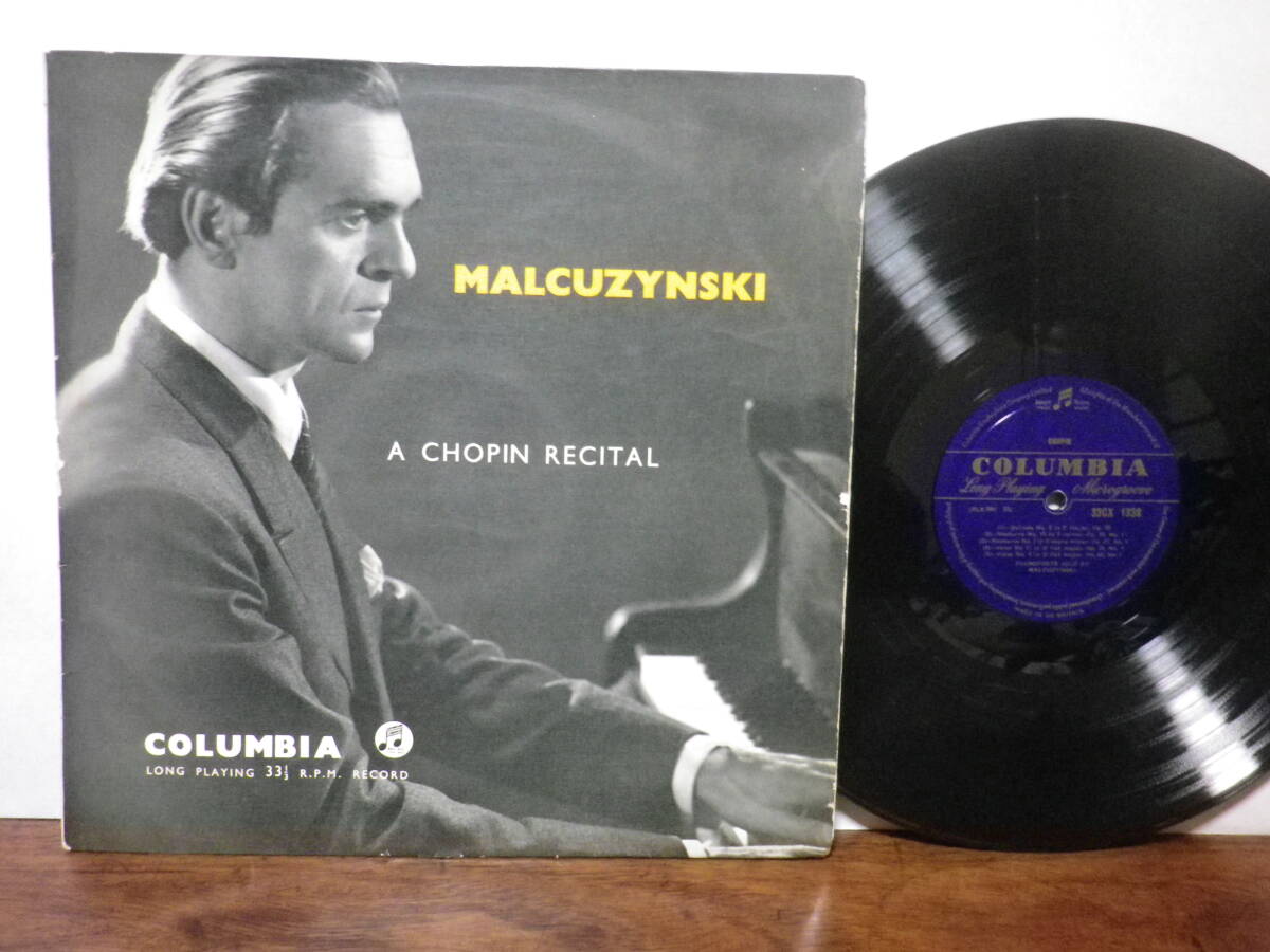 LP●CHOPIN ショパン「CHOPIN RECITAL」MALCUZYNSKI●英COLUMBIA　33CX1338