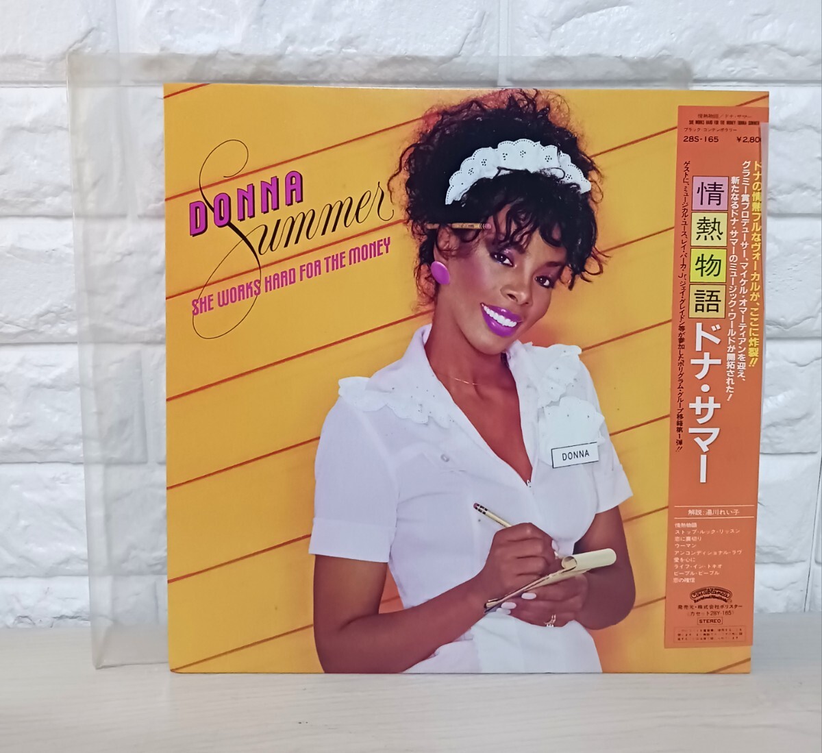 DONNA SUMMER 帯付 LP　ドナ　サマー　レコード　(B 8)