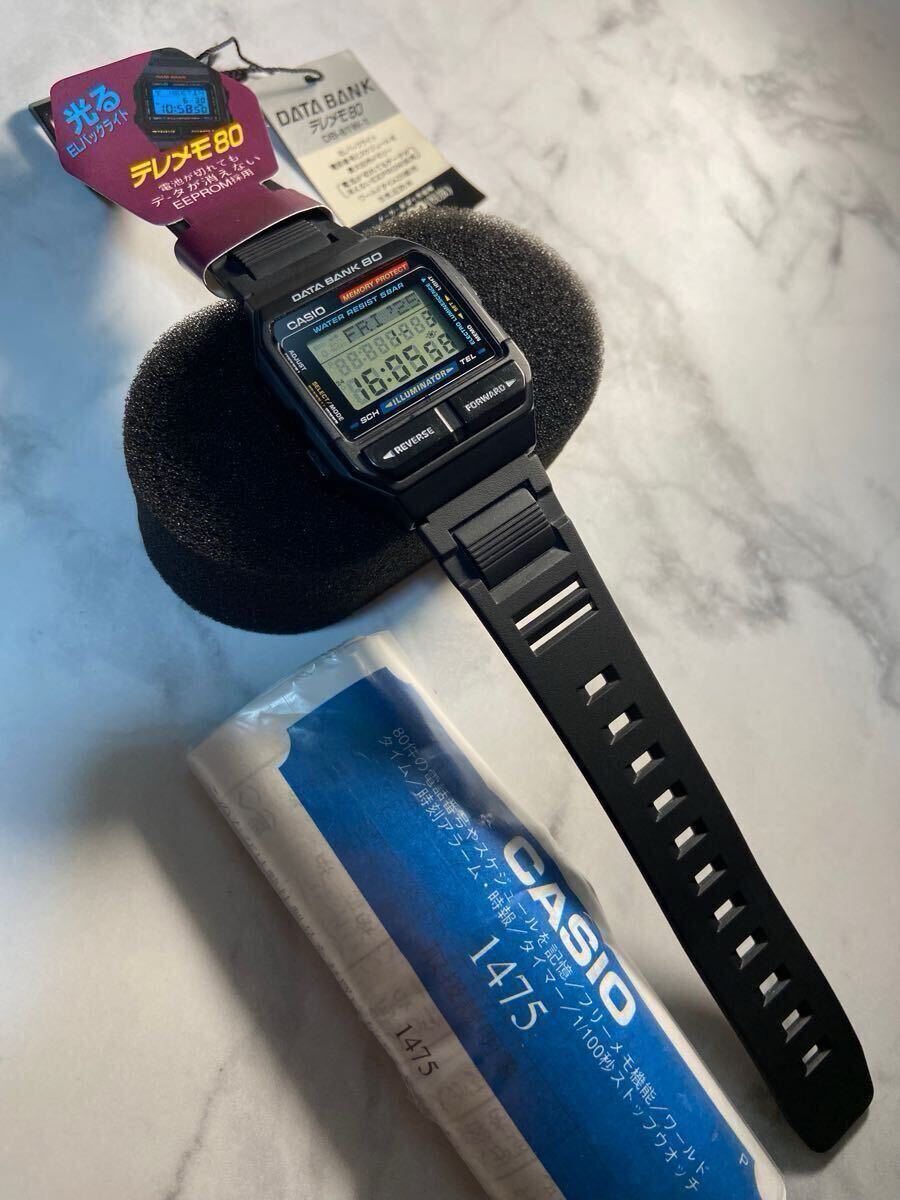 90's Vintage 美品 新品電池 CASIO DATABANK DB-81 オール 90's Vintage 美品 新品電池 CASIO DATABANK DB-81 オール