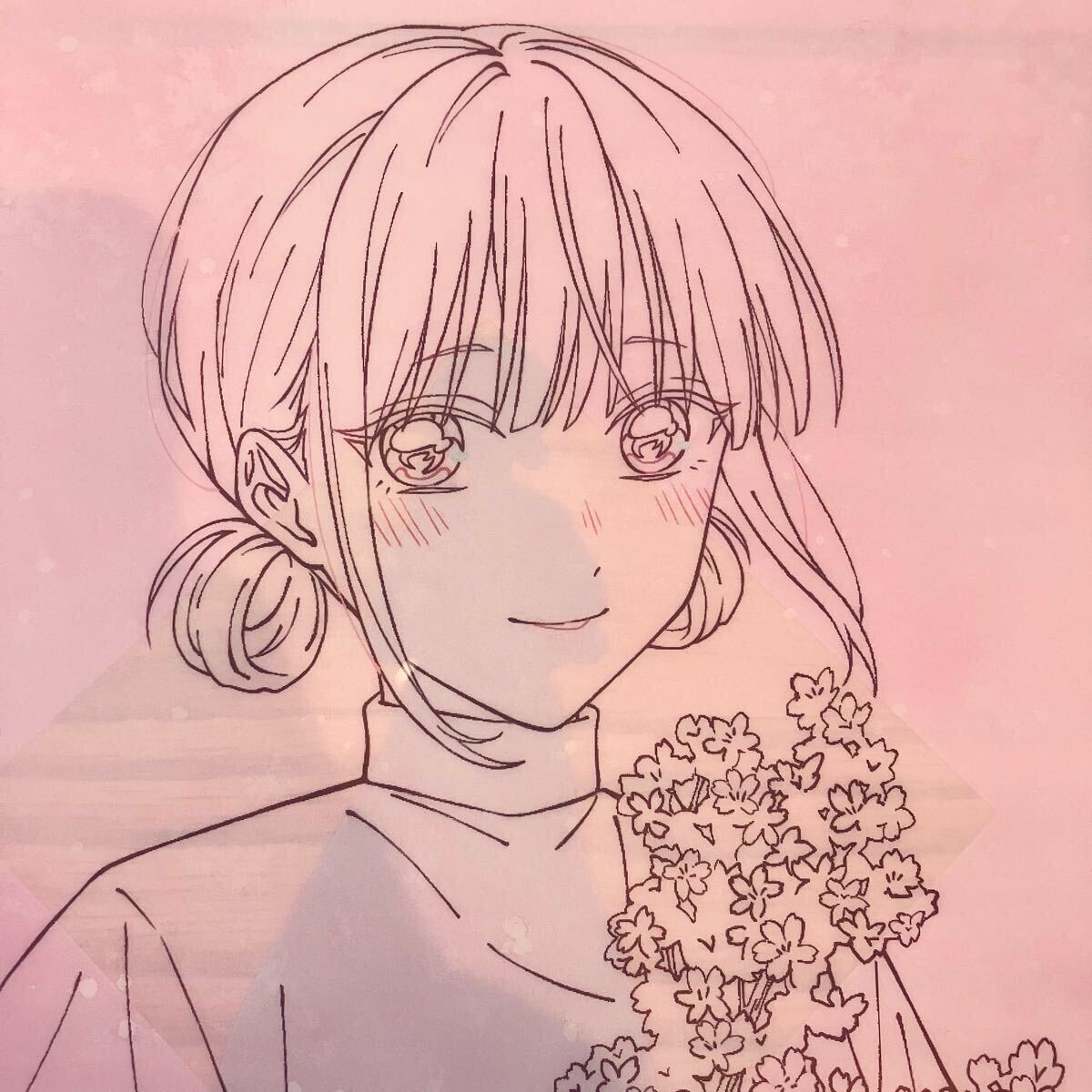 即決 新品 アオのハコ タイトーくじ クリアファイル G賞 蝶野雛 雛ちゃん A4クリアファイル 一番くじ クリアファイルセット 線画_画像3