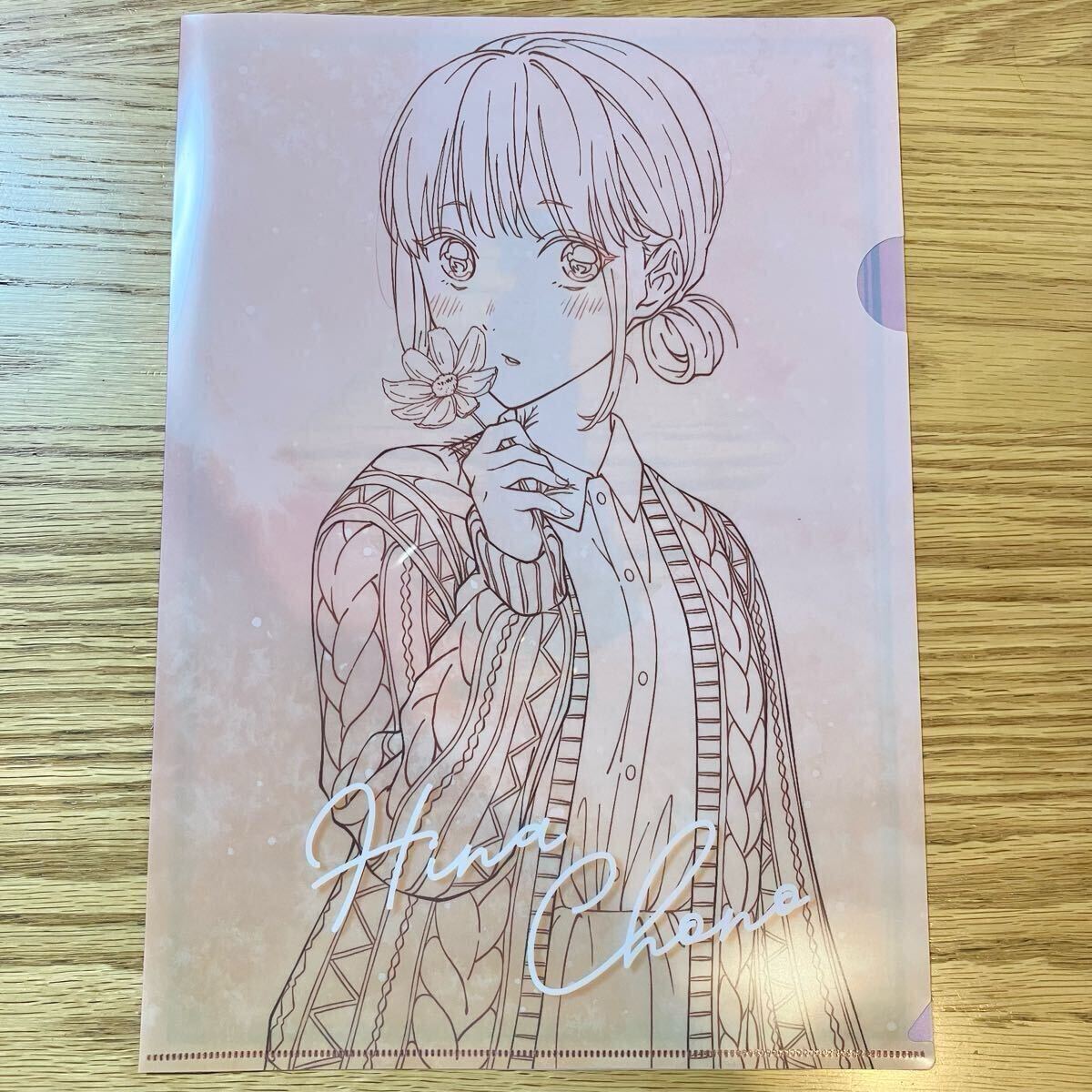 即決 新品 アオのハコ タイトーくじ クリアファイル G賞 蝶野雛 雛ちゃん A4クリアファイル 一番くじ クリアファイルセット 線画_画像5