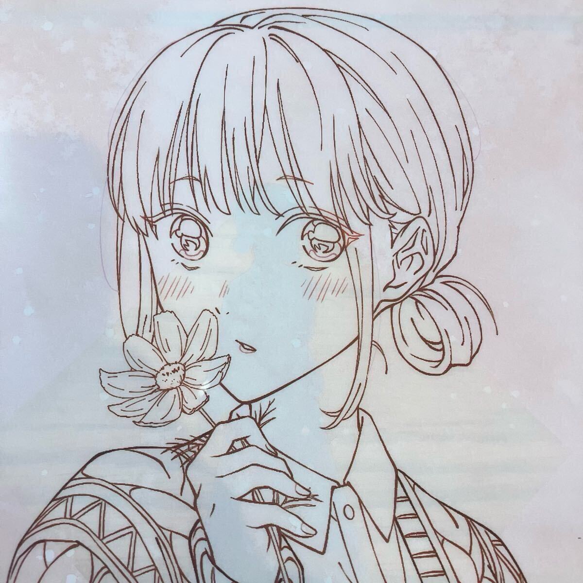 即決 新品 アオのハコ タイトーくじ クリアファイル G賞 蝶野雛 雛ちゃん A4クリアファイル 一番くじ クリアファイルセット 線画_画像6