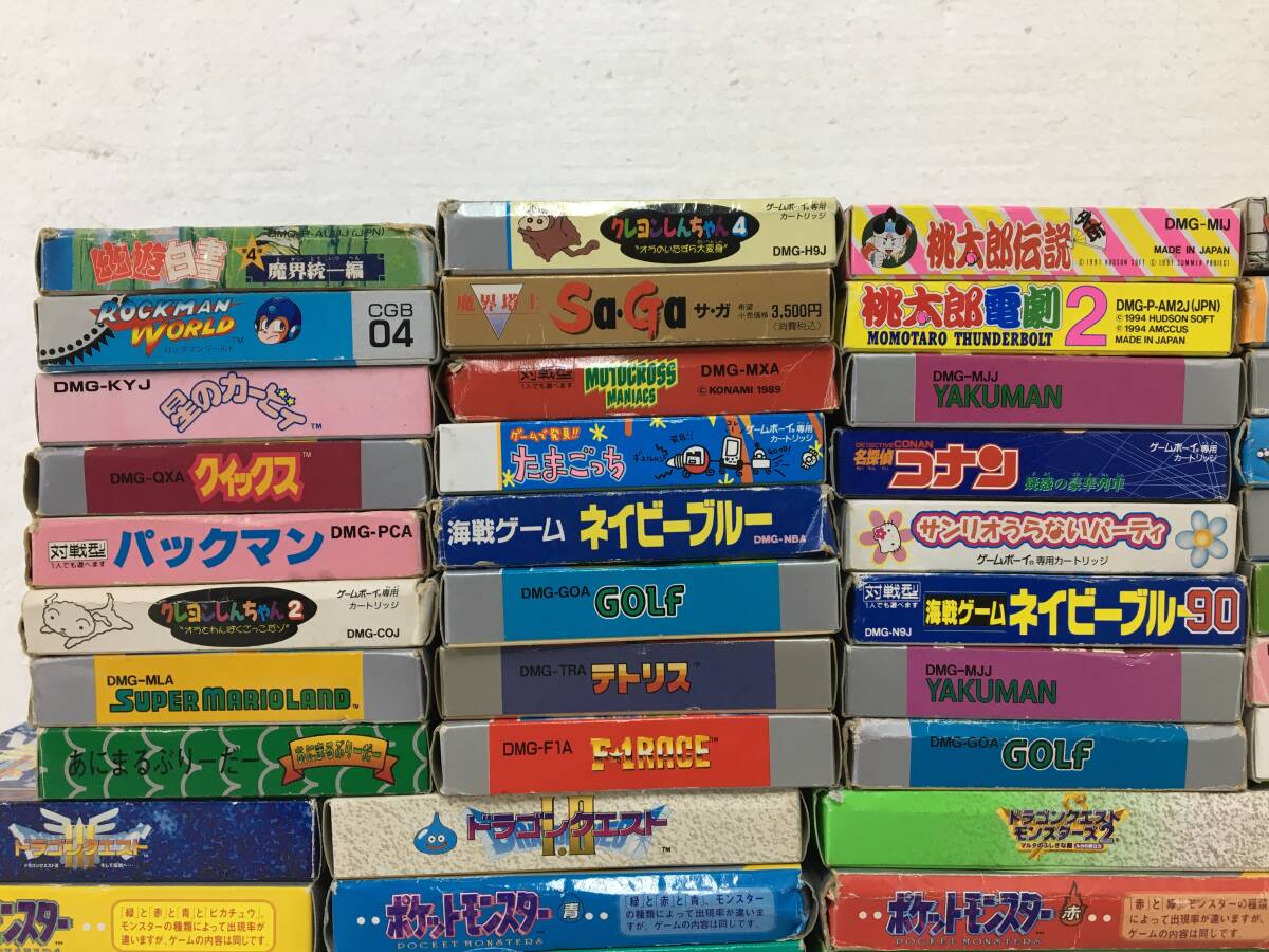 ソ039 GB ゲームボーイ ソフト 箱・説明書付き 100本セット ソ039 GB ゲームボーイ ソフト 箱・説明書付き 100本セット