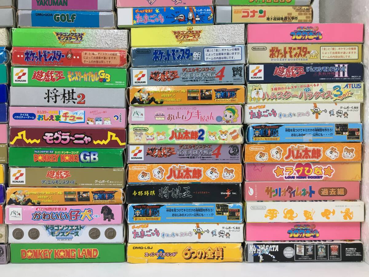 ソ039 GB ゲームボーイ ソフト 箱・説明書付き 100本セット ソ039 GB ゲームボーイ ソフト 箱・説明書付き 100本セット