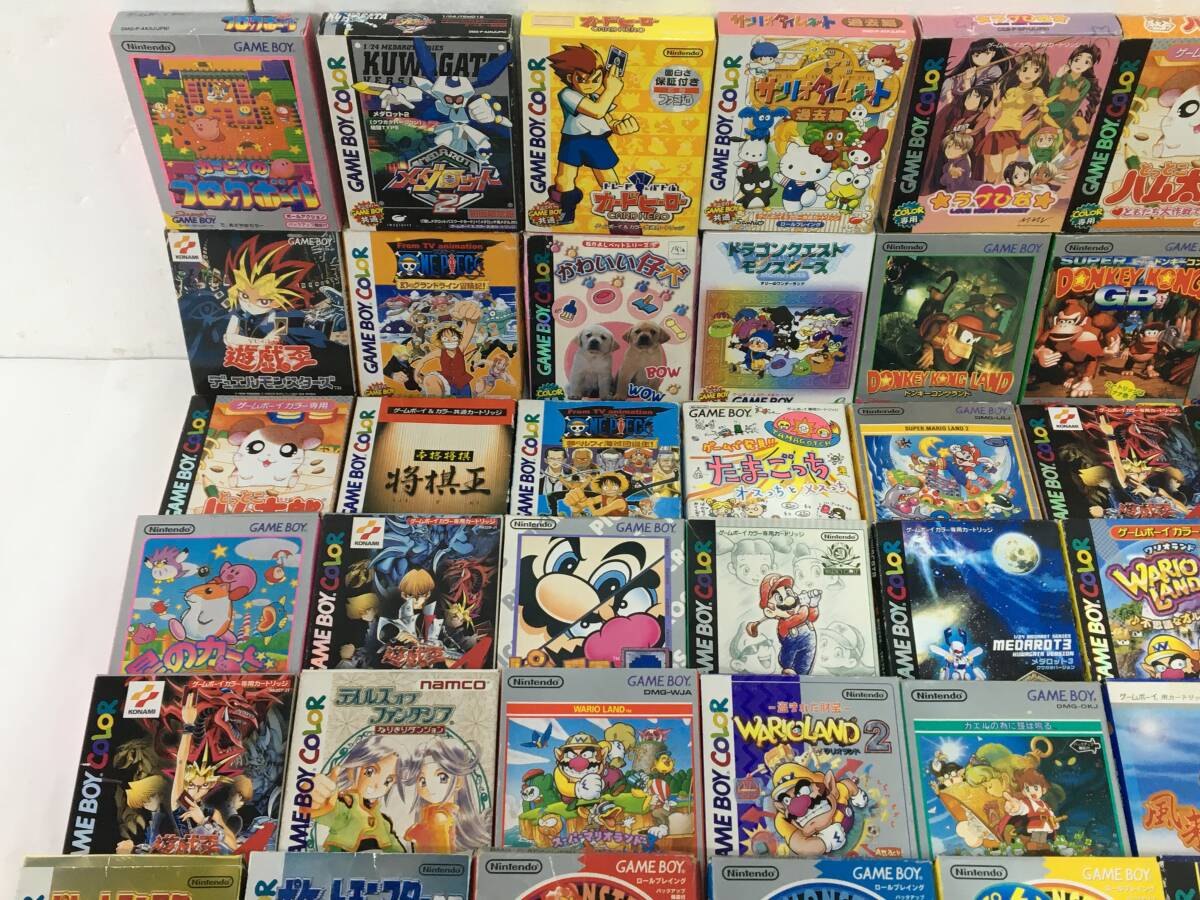 ソ039 GB ゲームボーイ ソフト 箱・説明書付き 100本セット ソ039 GB ゲームボーイ ソフト 箱・説明書付き 100本セット