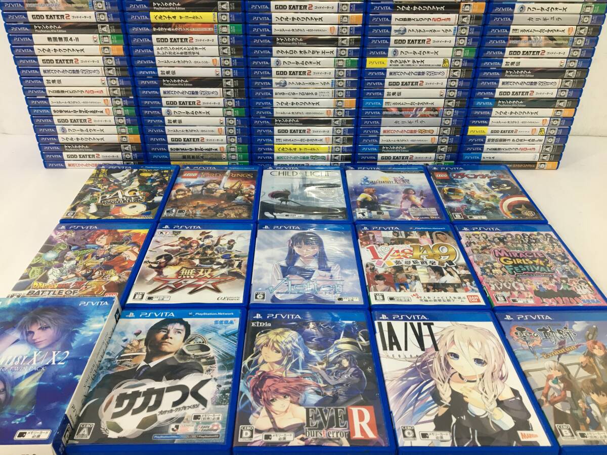 【18%OFF】 ソ043 - Yahoo!オークション PSVITA まとめ売り 200本 ソフト PS Vitaソフト