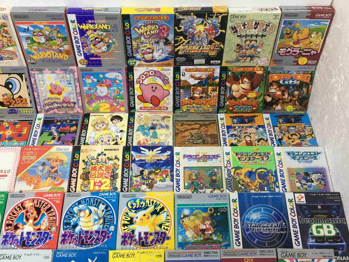 ソ040 GB ゲームボーイ ソフト 全て 箱・説明書付き ダブり無し ソ040 GB ゲームボーイ ソフト 全て 箱・説明書付き ダブり無し