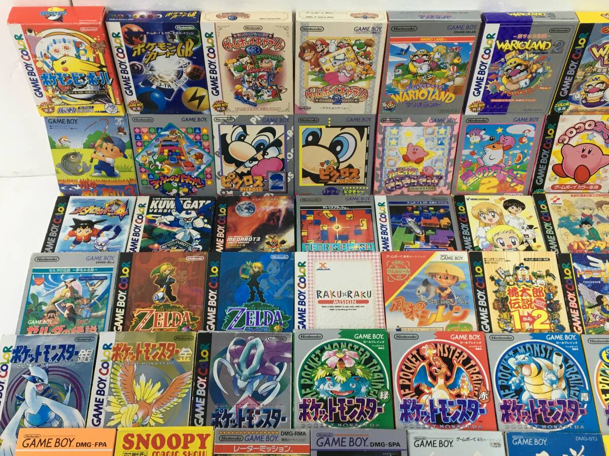 ソ040 GB ゲームボーイ ソフト 全て 箱・説明書付き ダブり無し ソ040 GB ゲームボーイ ソフト 全て 箱・説明書付き ダブり無し