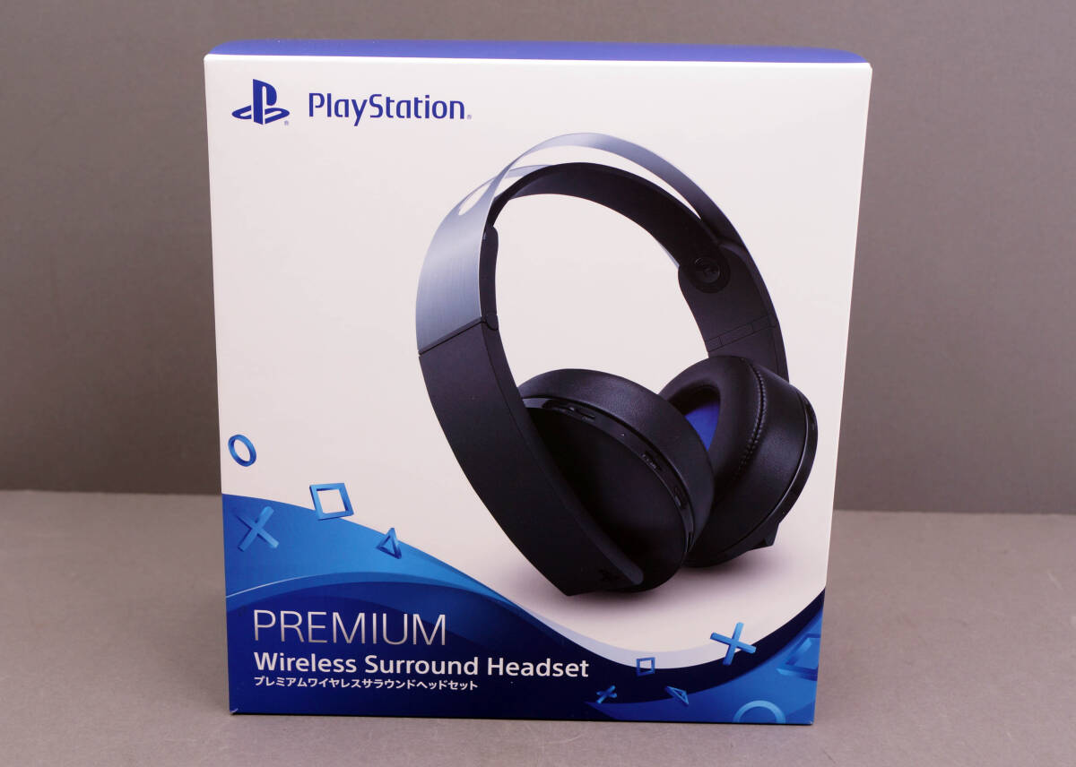 SONY　PS4 純正 プレミアムワイヤレスサラウンドヘッドセット CUHJ-15005 動作ジャンク