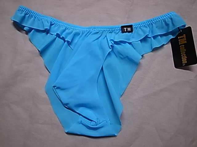 New!★TM COLLECTION スーパービキニ 565550 サックス Mサイズ★