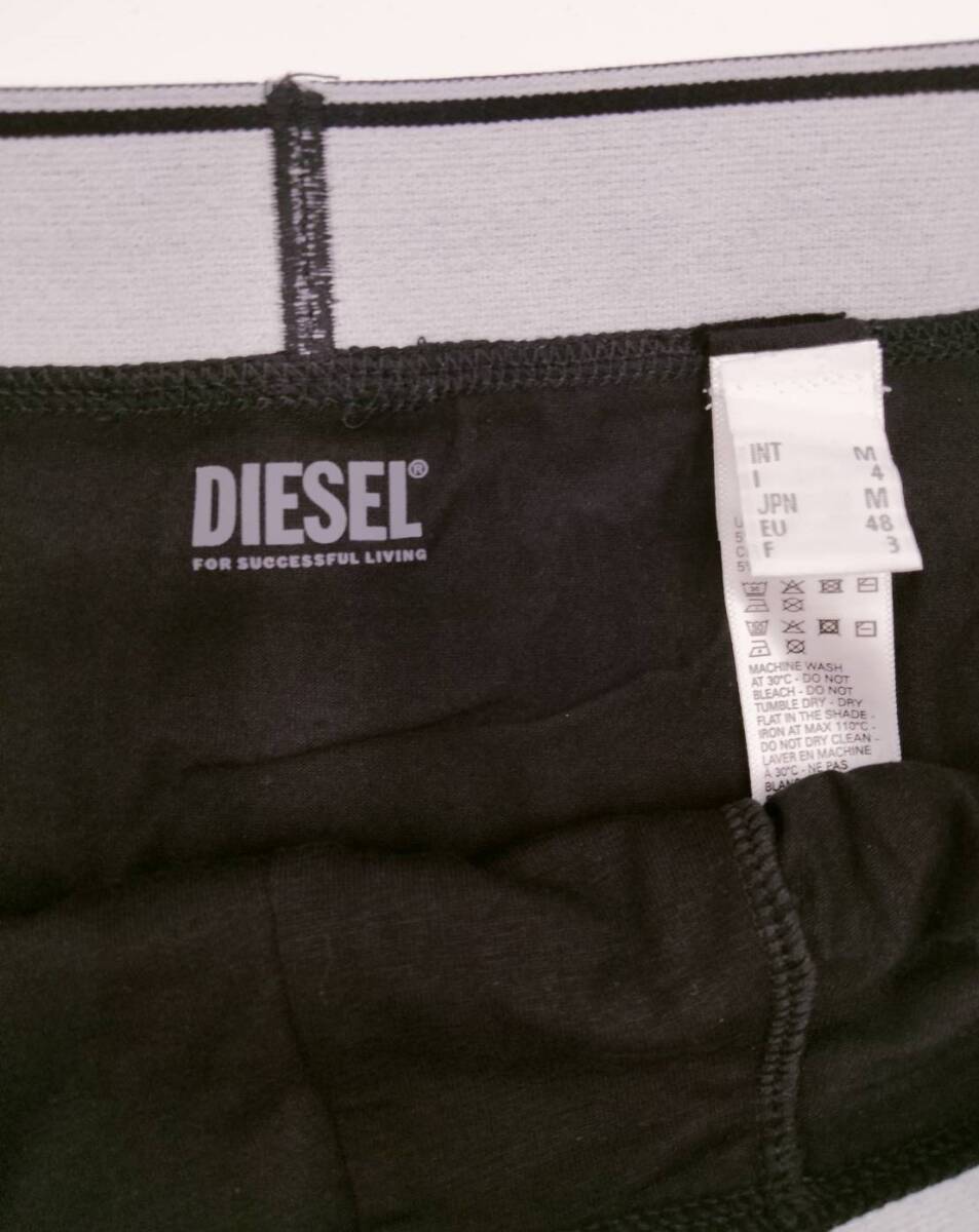 [M размер ]DIESEL( дизель ) Rollei z боксеры Black 3 шт. комплект мужской боксеры мужчина нижнее белье 00ST3V-0GDAC