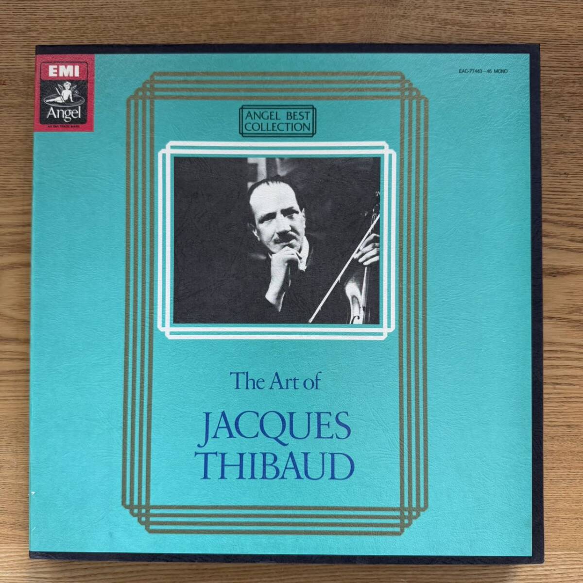 帯 3枚組 JACQUES THIBAUD/ジャック・ティボーの芸術/ANGEL EAC-77443~45/F0109B55