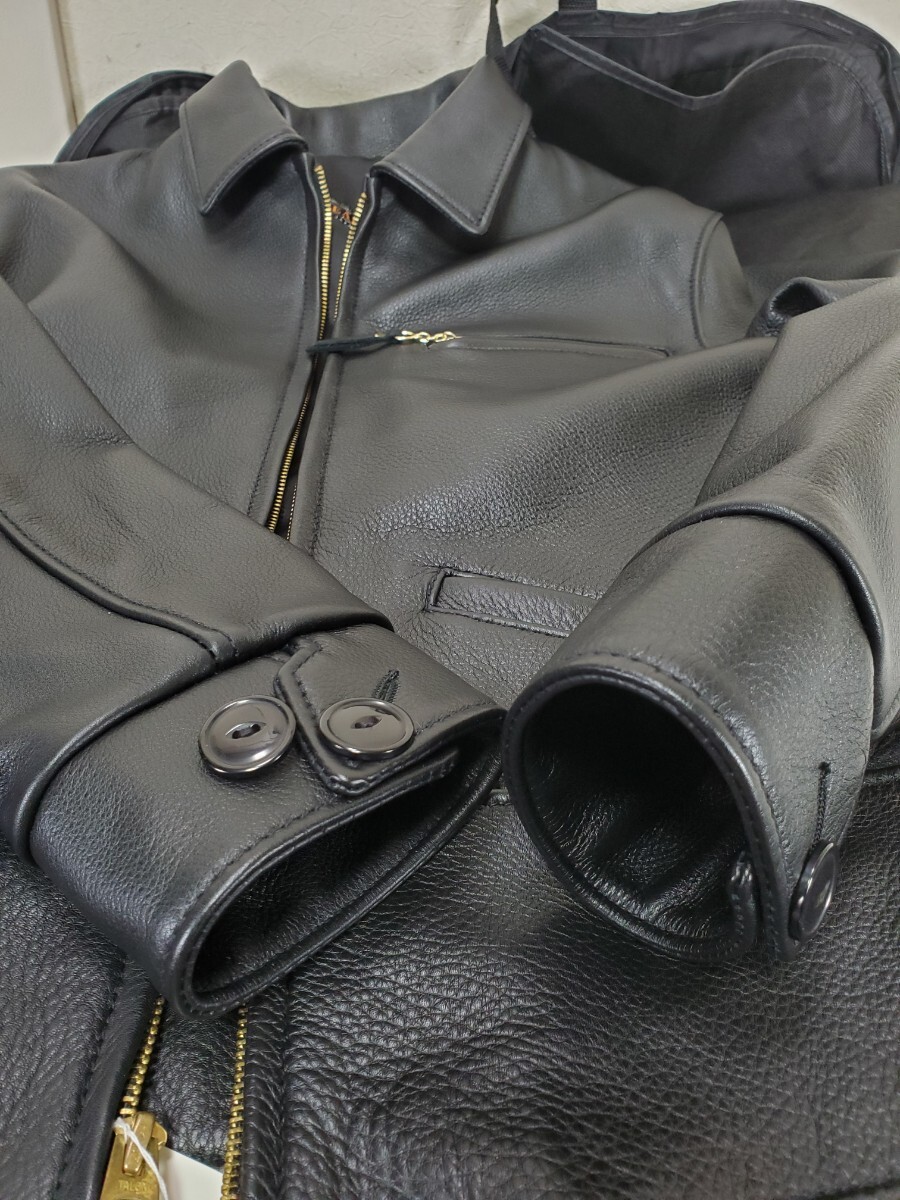 新品 BEAMS+ BEAMS PLUS Leather Sports Jacket ビームスプラス 新品 BEAMS+ BEAMS PLUS Leather Sports Jacket ビームスプラス