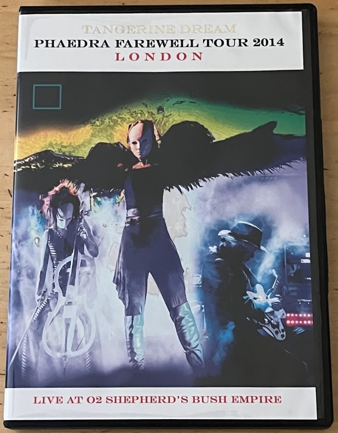 Tangerine Dream タンジェリン・ドリーム Phaedra Farewell Tour 2014 London DVD 中古 KRAUTROCK ライヴ映像
