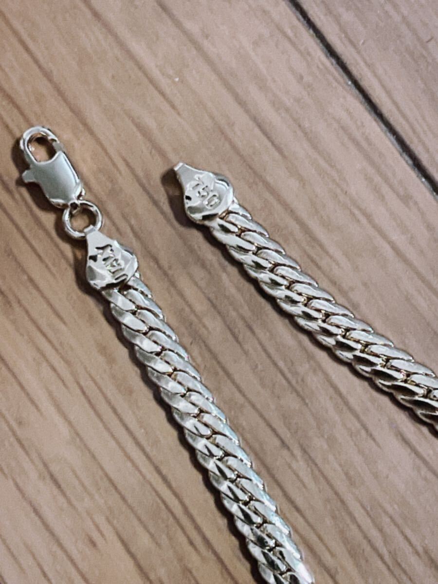 750 ITALY 刻印 金のネックレス(シルバー)|売買された 750 ITALY 刻印 金のネックレス(シルバー)|売買された