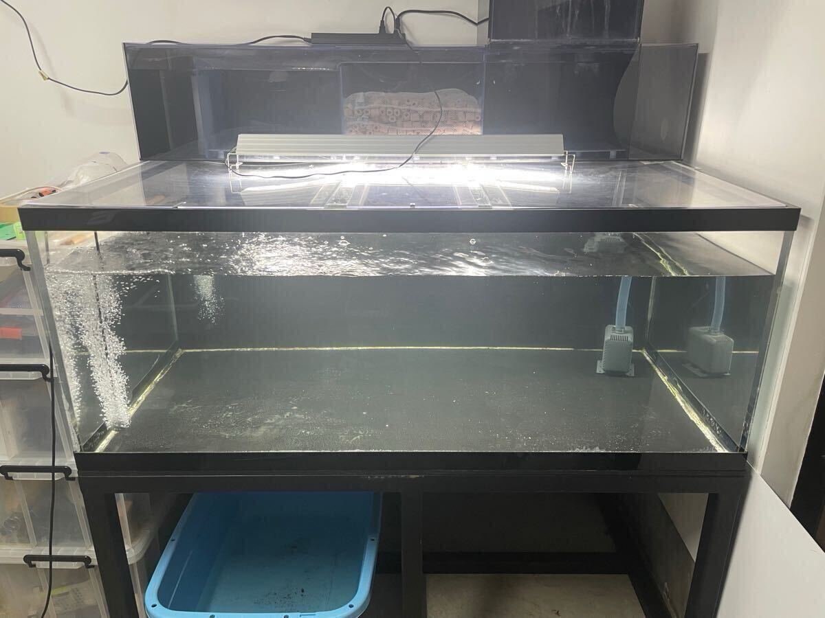 1500×900×600 カンテツ(関東建鉄) アクリル水槽 ぷぅ工房製上部 1500×900×600 カンテツ(関東建鉄) アクリル水槽 ぷぅ工房製上部