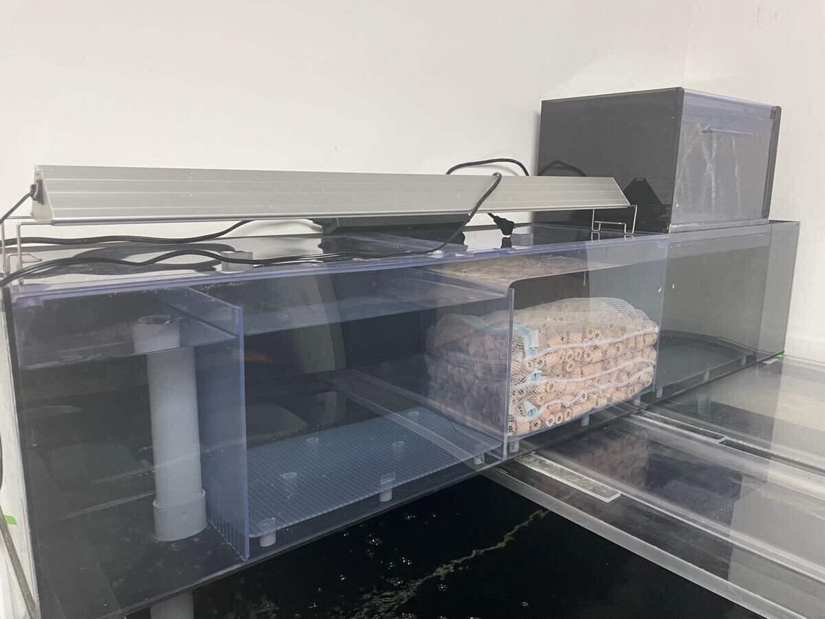 1500×900×600 カンテツ(関東建鉄) アクリル水槽 ぷぅ工房製上部 1500×900×600 カンテツ(関東建鉄) アクリル水槽 ぷぅ工房製上部